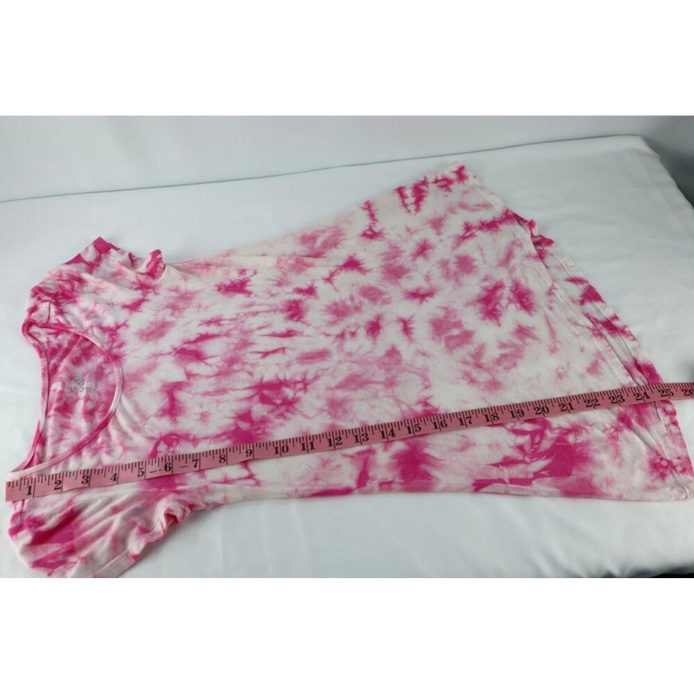 JUSTICE by Pink‎ Tie-Dye Short-Sleeve Top Size 10/12 Teenage - Picture 7 of 7